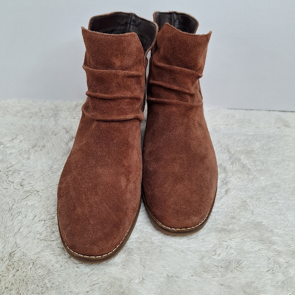Cole Haan Alayna  Mahogany Suede Bootie